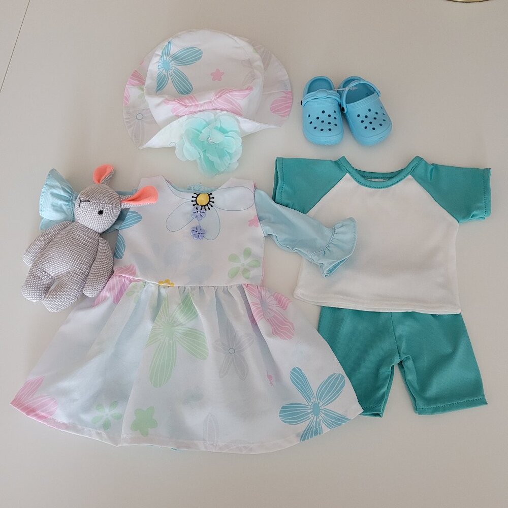 All New Great Value 18 Inch Doll Spring Outfit Gift Package